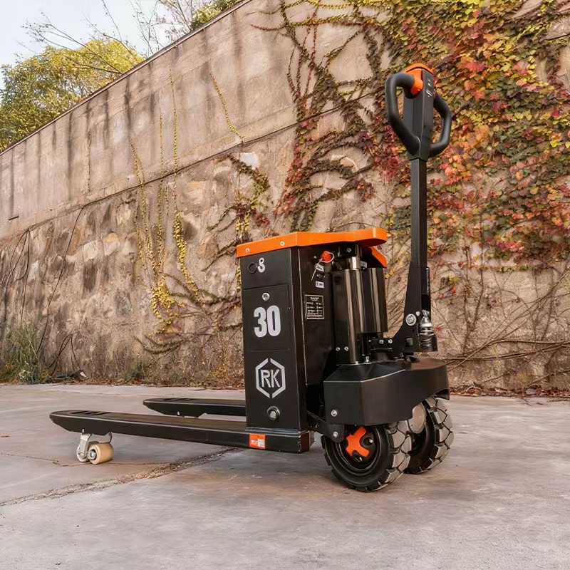 Electric Forklift - รถยกพาเลทไฟฟ้าแบบสองล้อสำหรับใช้งานนอกถนน บรรทุกได้ 3 ตัน รถยกกลางแจ้ง 2
