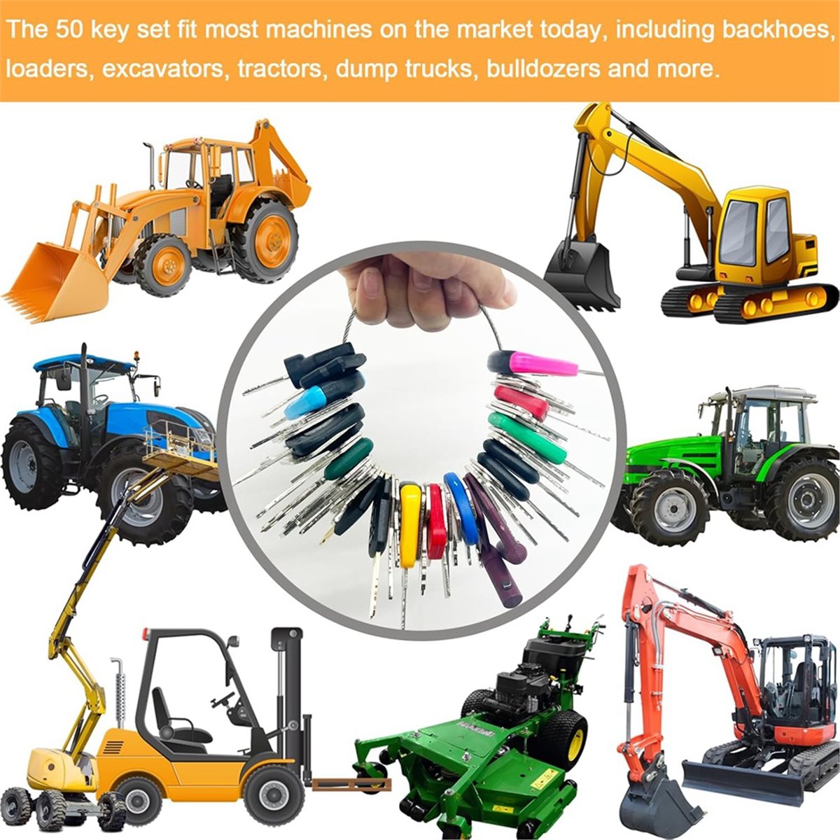 ชุดกุญแจเครื่องจักรกลหนัก 50 ด - Heavy Equipment Contractors บทวิจารณ์และราคา