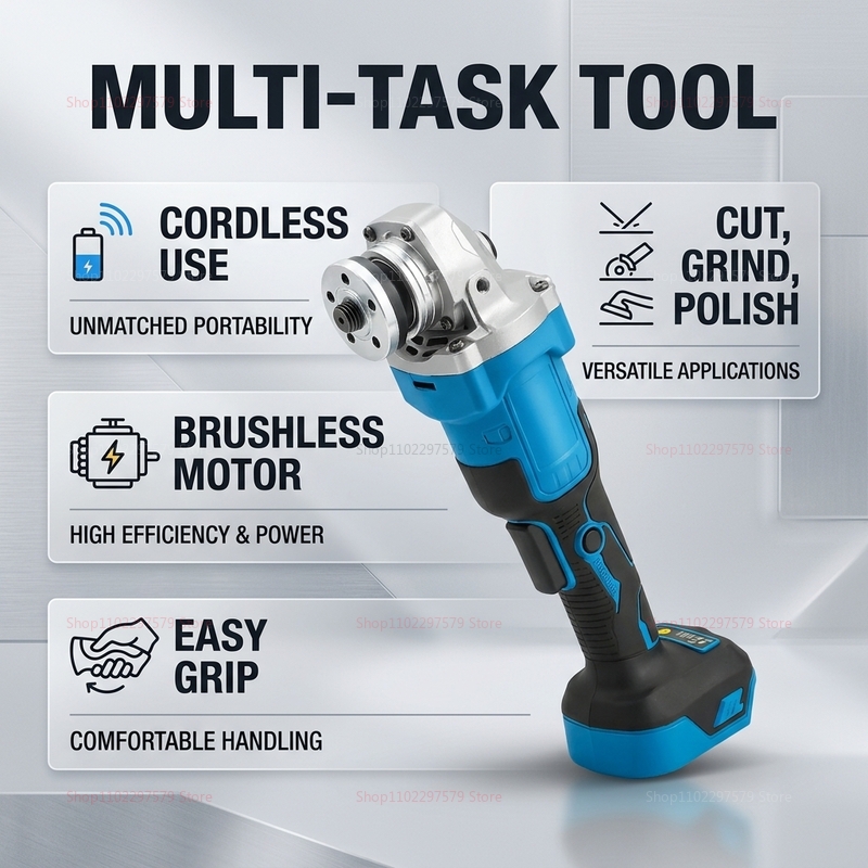 เครื่องเจียรไร้สายแบบไร้แปรงถ่ - Heavy Equipment Grinder บทวิจารณ์และราคา