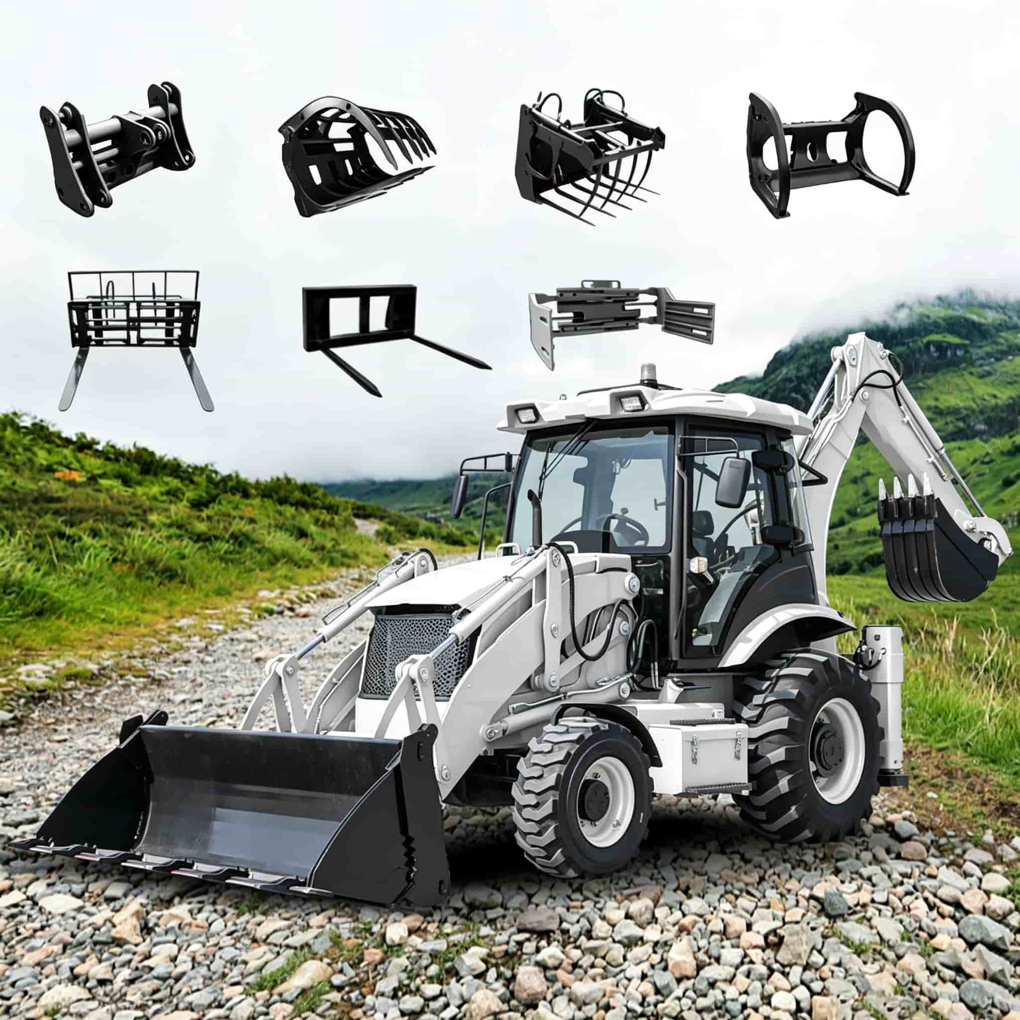 รถแบคโฮลโหลดเดอร์ 40-30C ได้รั - Heavy Equipment Grinder บทวิจารณ์และราคา