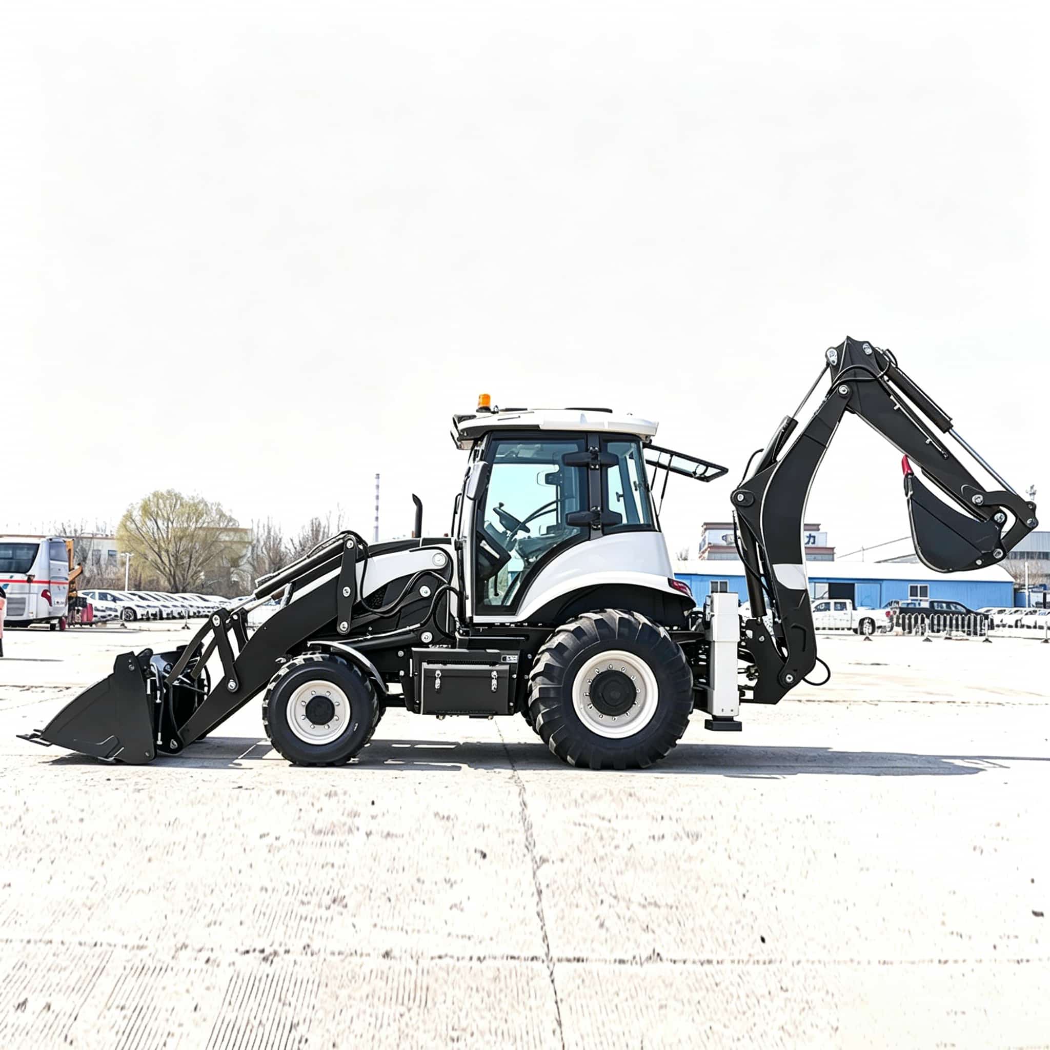รถแบคโฮลโหลดเดอร์ 40-30C ได้รั - Heavy Equipment Grinder บทวิจารณ์และราคา