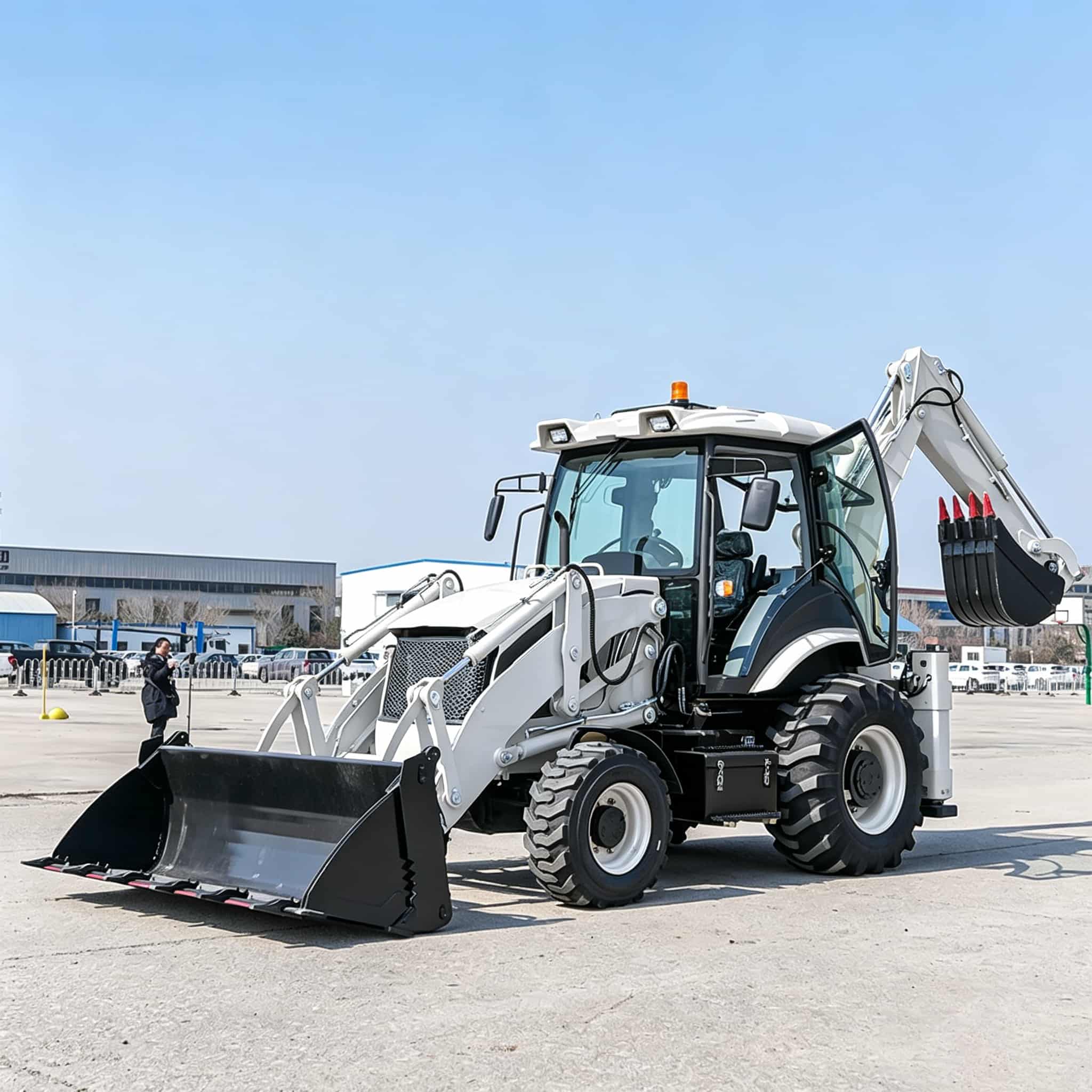 รถแบคโฮลโหลดเดอร์ 40-30C ได้รั - Heavy Equipment Grinder บทวิจารณ์และราคา